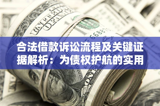 武汉合法借款诉讼流程及关键证据解析：为债权护航的实用指南