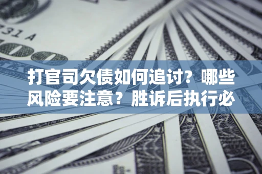 武汉打官司欠债如何追讨？哪些风险要注意？胜诉后执行必看！