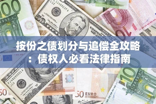 武汉按份之债划分与追偿全攻略：债权人必看法律指南