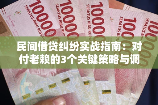武汉民间借贷纠纷实战指南：对付老赖的3个关键策略与调解盲区解析