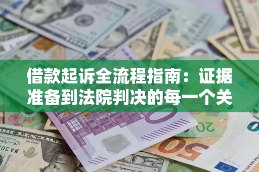 武汉借款起诉全流程指南：证据准备到法院判决的每一个关键步骤
