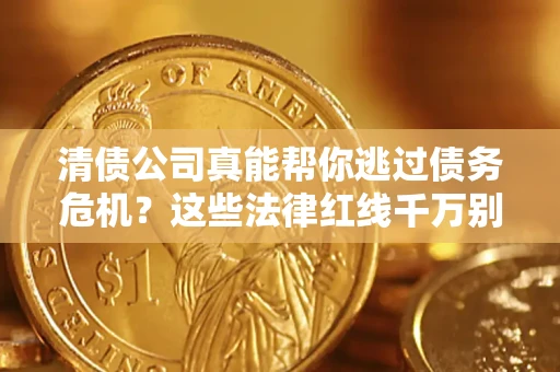 武汉清债公司真能帮你逃过债务危机？这些法律红线千万别踩
