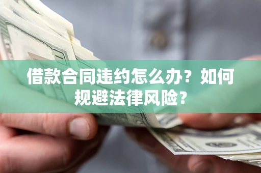 武汉借款合同违约怎么办？如何规避法律风险？